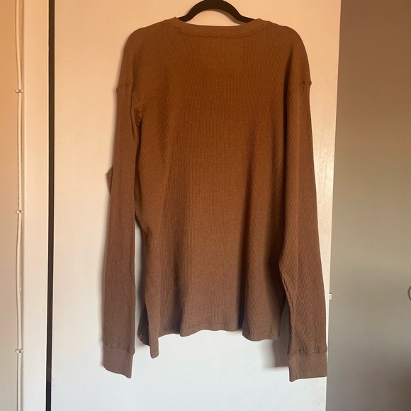 The American Outdoorsman Long Sleeve Button Waffle Shirt - Size XL - Picture 6 of 13